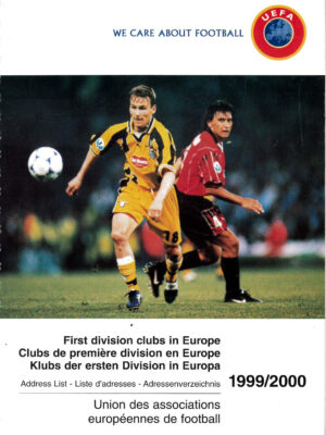 UEFA FIRST DIVISION CLUBS IN EUROPE 1999/2000