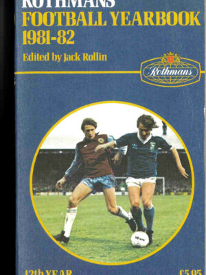 ROTHMANS FOOTBALL YEARBOOK 1981/82