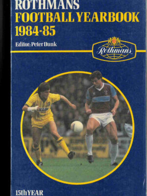 ROTHMANS FOOTBALL YEARBOOK 1984/85