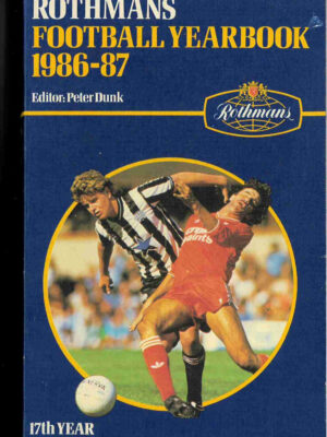 ROTHMANS FOOTBALL YEARBOOK 1986/87