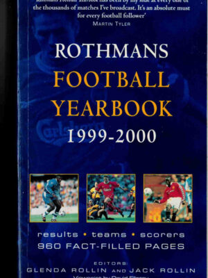 ROTHMANS FOOTBALL YEARBOOK 1999/2000