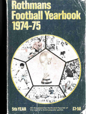ROTHMANS FOOTBALL YEARBOOK 1974/75
