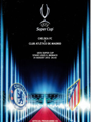 OFFICIAL PROGRAMME UEFA SUPERCUP FINAL 2012