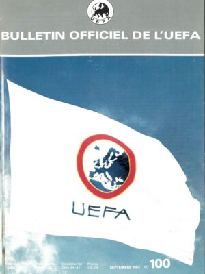 UEFA BOLLETTINO UFFICIALE N. 100 - SETTEMBRE 1982