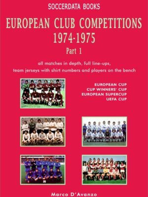 EUROPEAN CLUB COMPETITIONS 1974-1975 PART 1