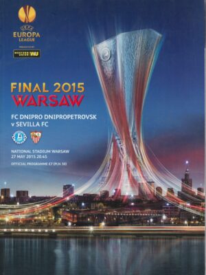 OFFICIAL PROGRAMME UEFA EUROPA LEAGUE FINAL 2015