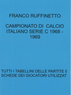 CAMPIONATO ITALIANO DI CALCIO SERIE C 1968/69